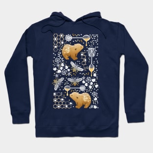 Bear-y Beautiful Honeybee Garden Hoodie